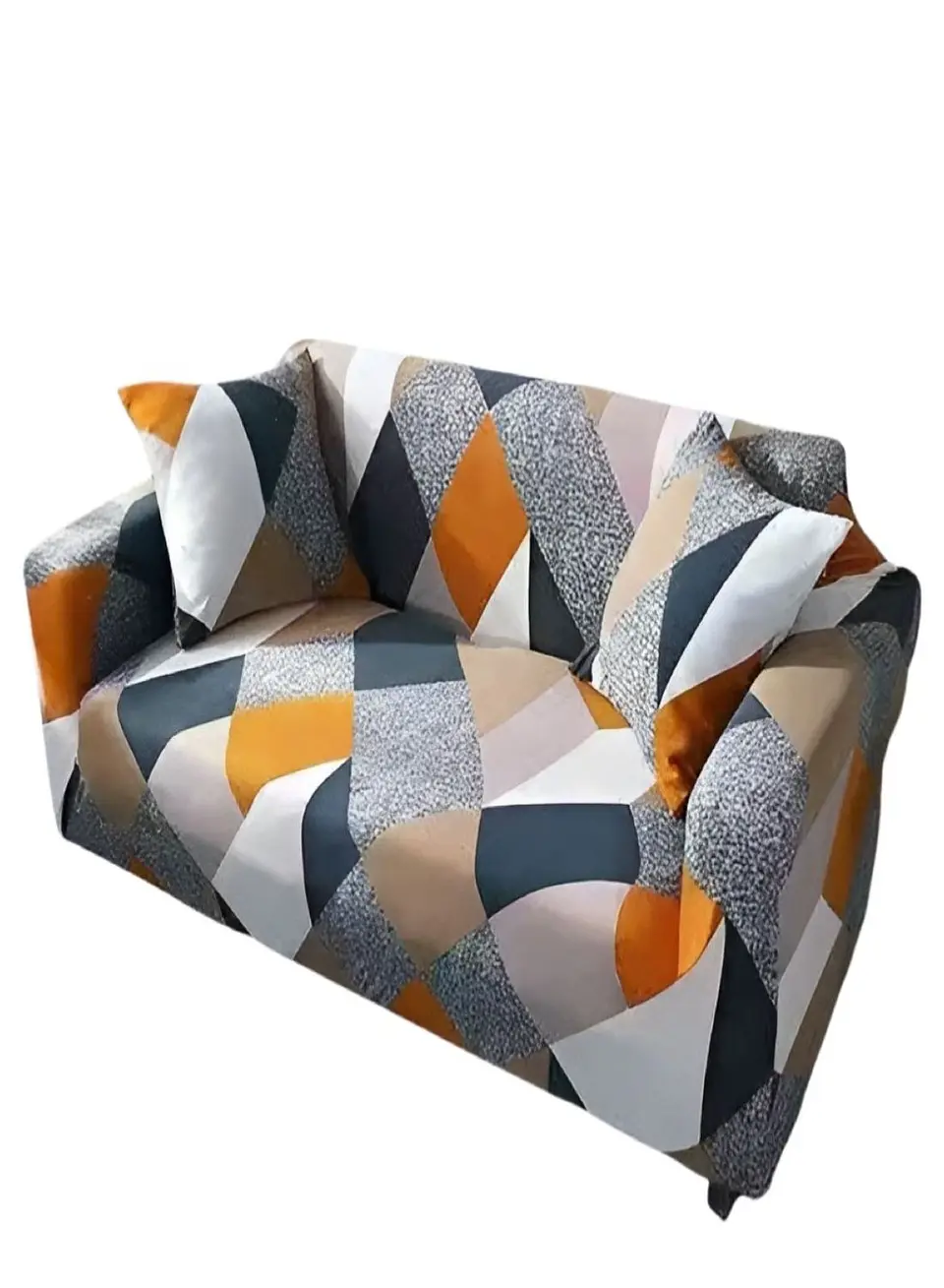 FUNDAS ELASTICADAS PARA JUEGO DE SOFA 3+1+1 2