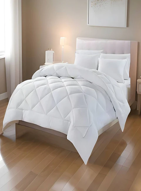 PLUMON NORDICO DE SEDA 2 PLAZA 230X250CM BLANCO