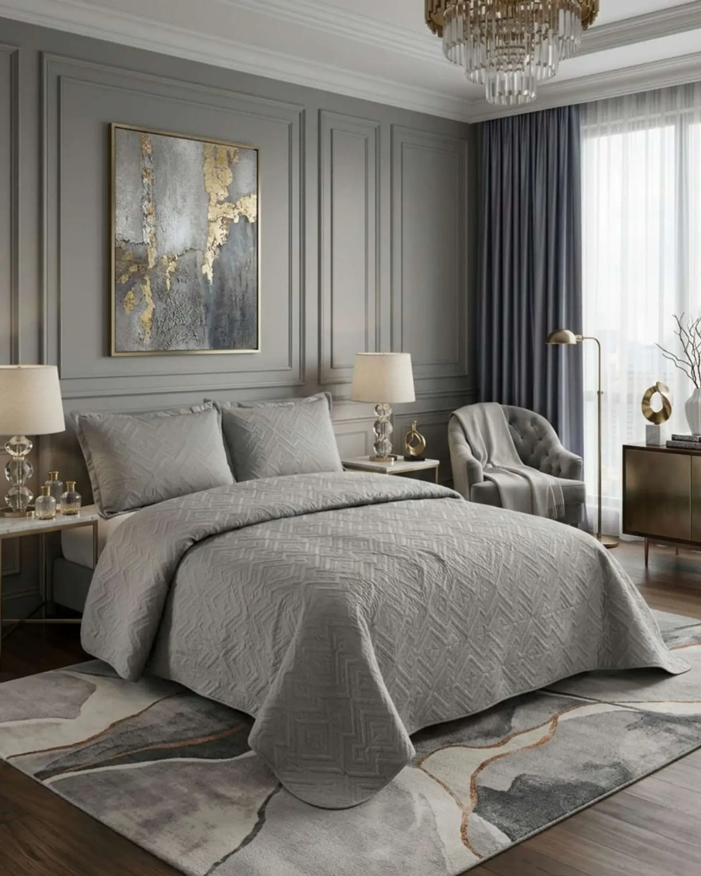 Quilt de Verano Transpirable, Ligero y Elegante 2 plazas 2
