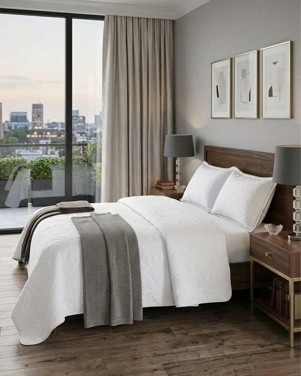 Quilt de Verano Transpirable, Ligero y Elegante plaza y media 6