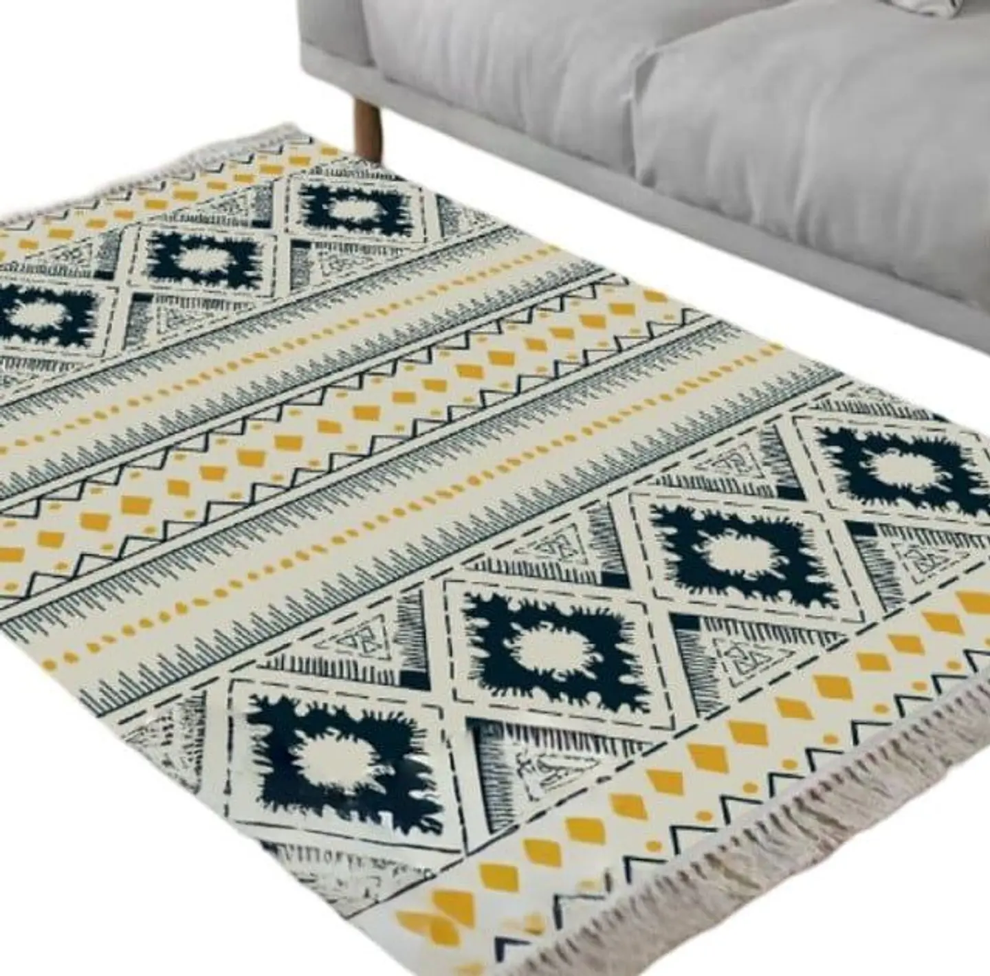 ALFOMBRA TAPETE DE LINO PARA LIVING COMEDOR DORMITORIO 1