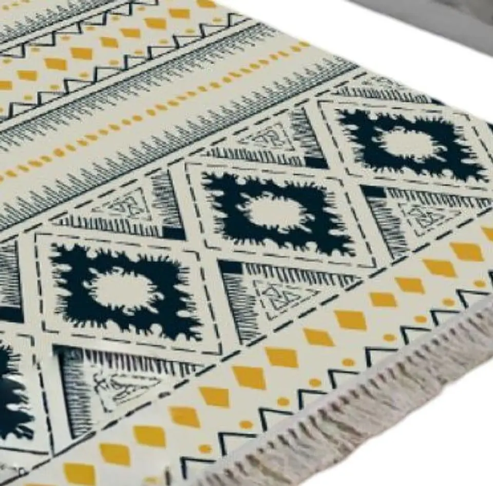 ALFOMBRA TAPETE DE LINO PARA LIVING COMEDOR DORMITORIO 2