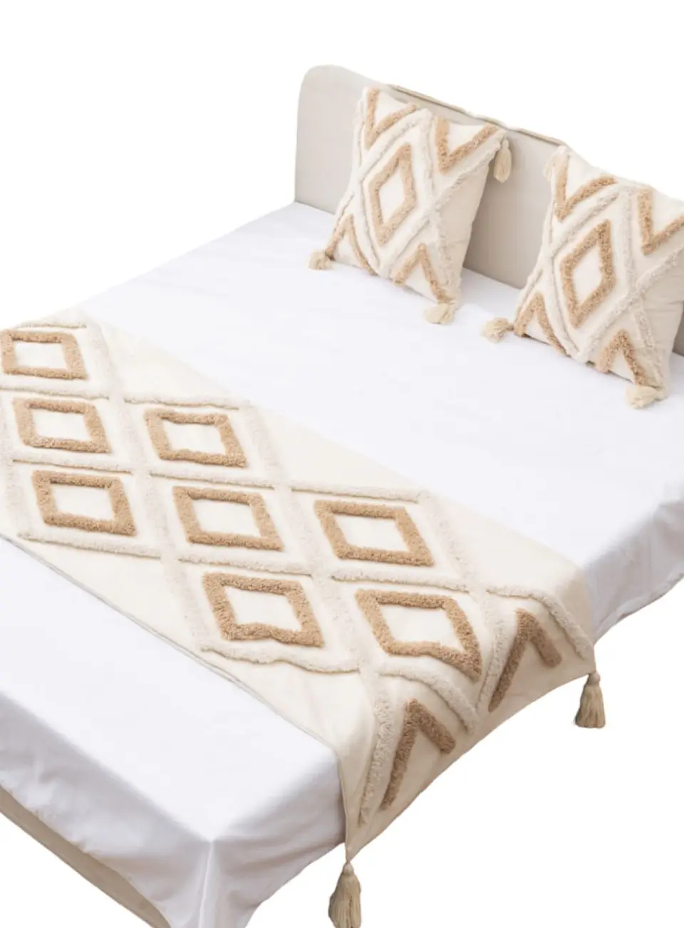 PIECERA BOHO ELEGANTE SIN FUNDAS 2