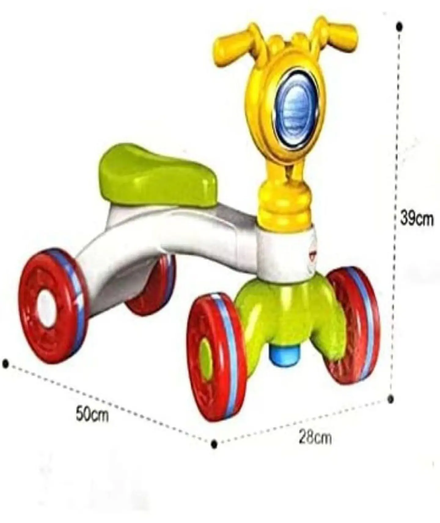 Correpasillos Andador De 4 Ruedas para Niños 3