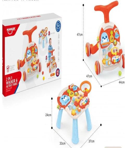 Andadera corre pasillo Musical Para Bebe Con Tablero Juegos