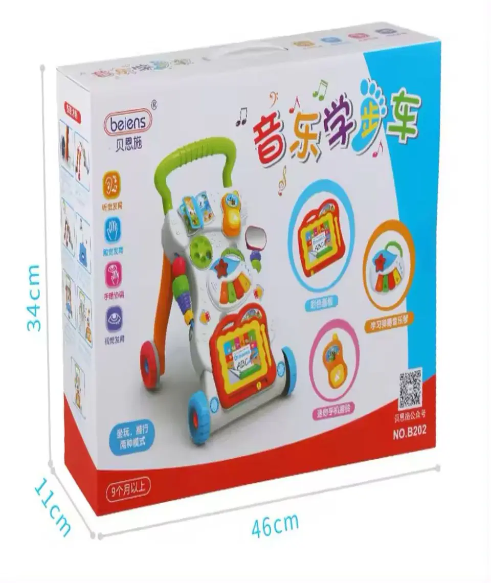 Correpasillo Andador para bebe 2 en 1 musical y didáctico 3