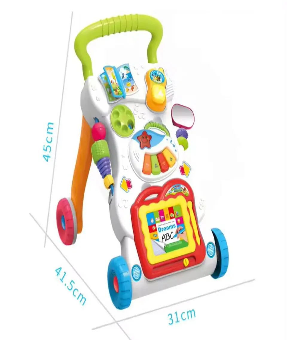 Correpasillo Andador para bebe 2 en 1 musical y didáctico 4