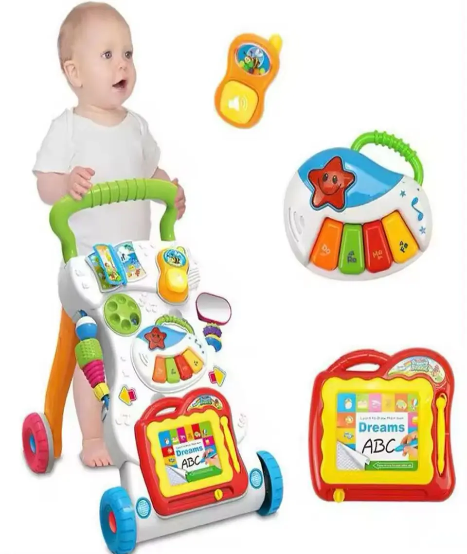 Correpasillo Andador para bebe 2 en 1 musical y didáctico 5