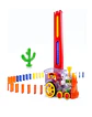 Tren Domino 60 Piezas Juguete Motricidad Bebés - Miniatura 2
