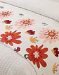 Piecera Bordada para Cama - Sin Fundas de Cojín D5 - Miniatura 2
