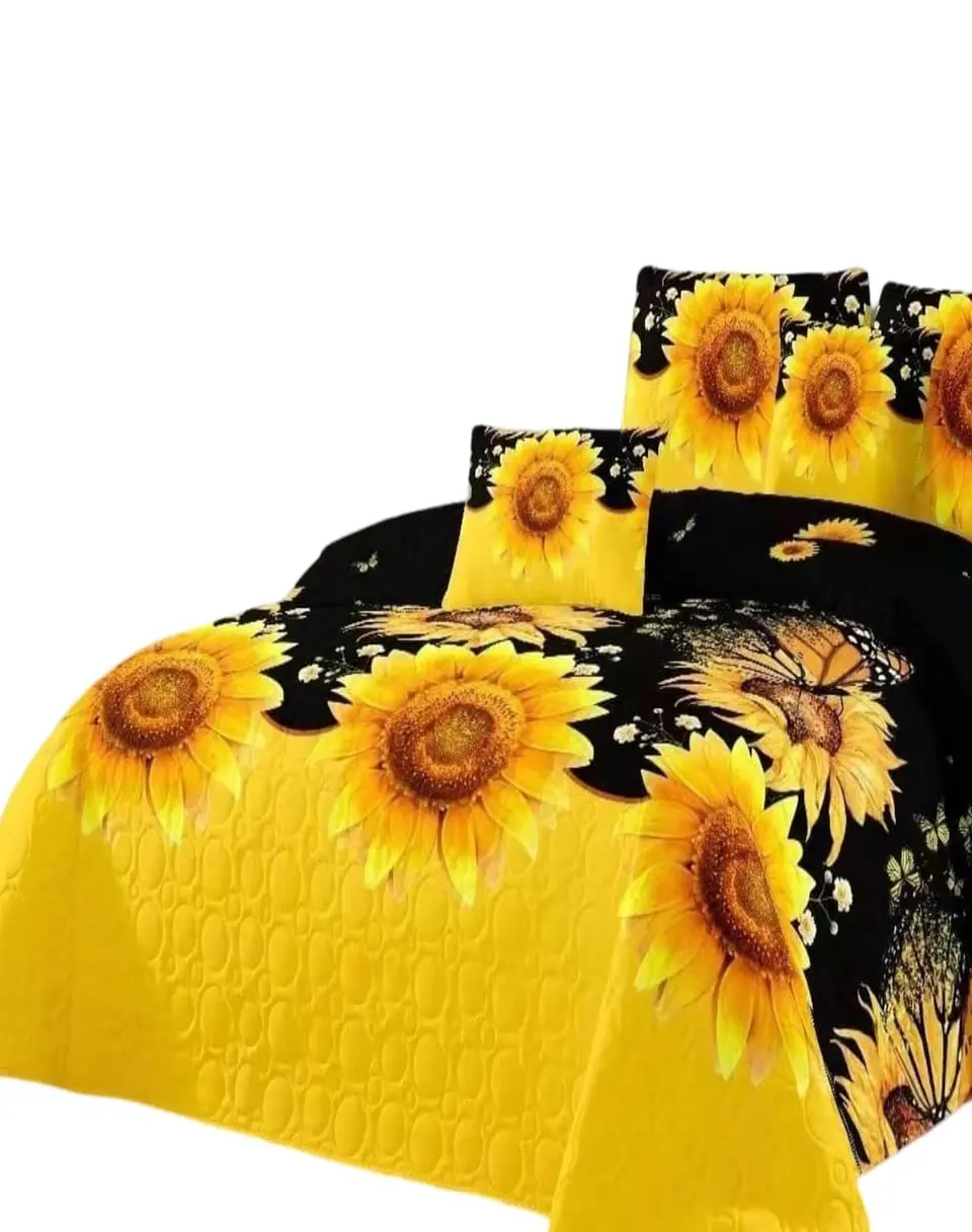 Cubrecama Quilt Diseño 2 Plazas - Primavera Verano B6 2