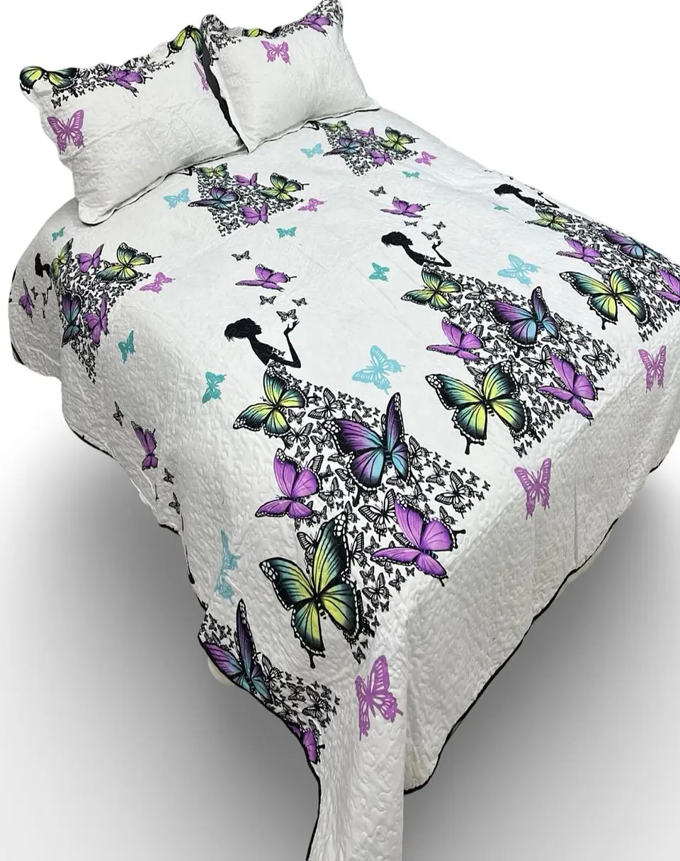 Cubrecama Quilt Luminoso 2 Plazas - Verano L6 1