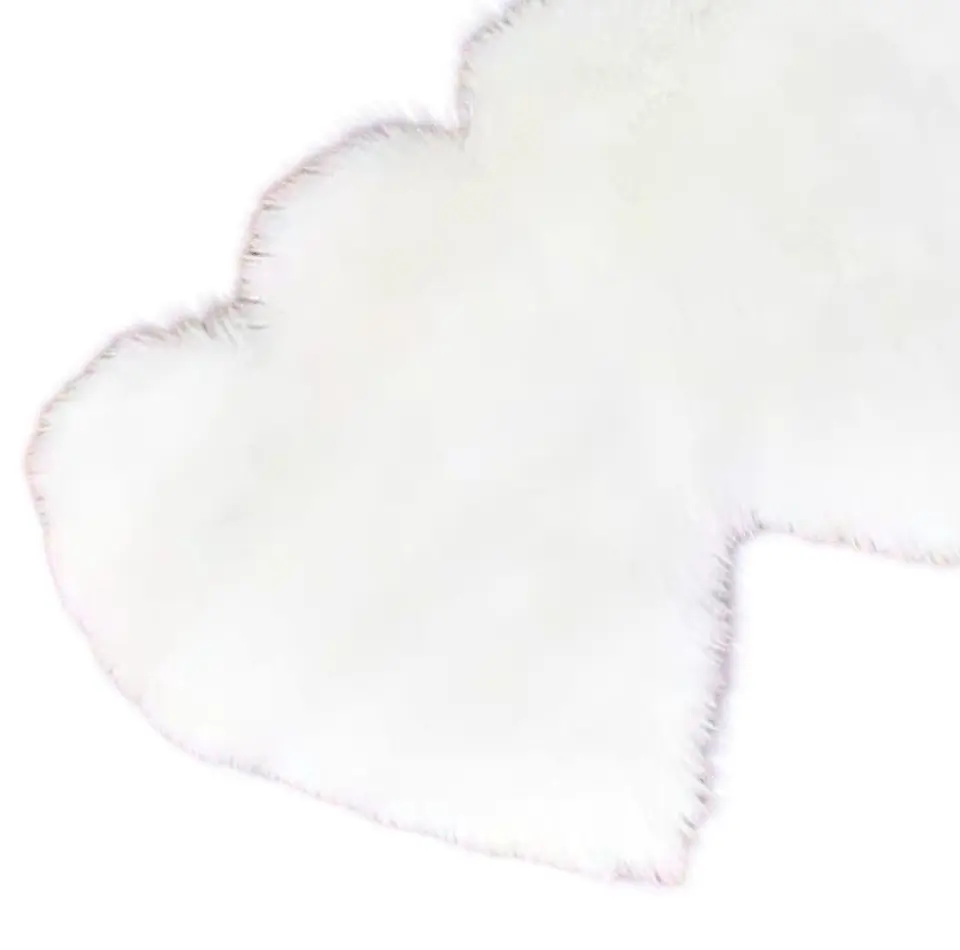 Alfombra Corazón Pelo Largo - Diseño Romántico C4 2