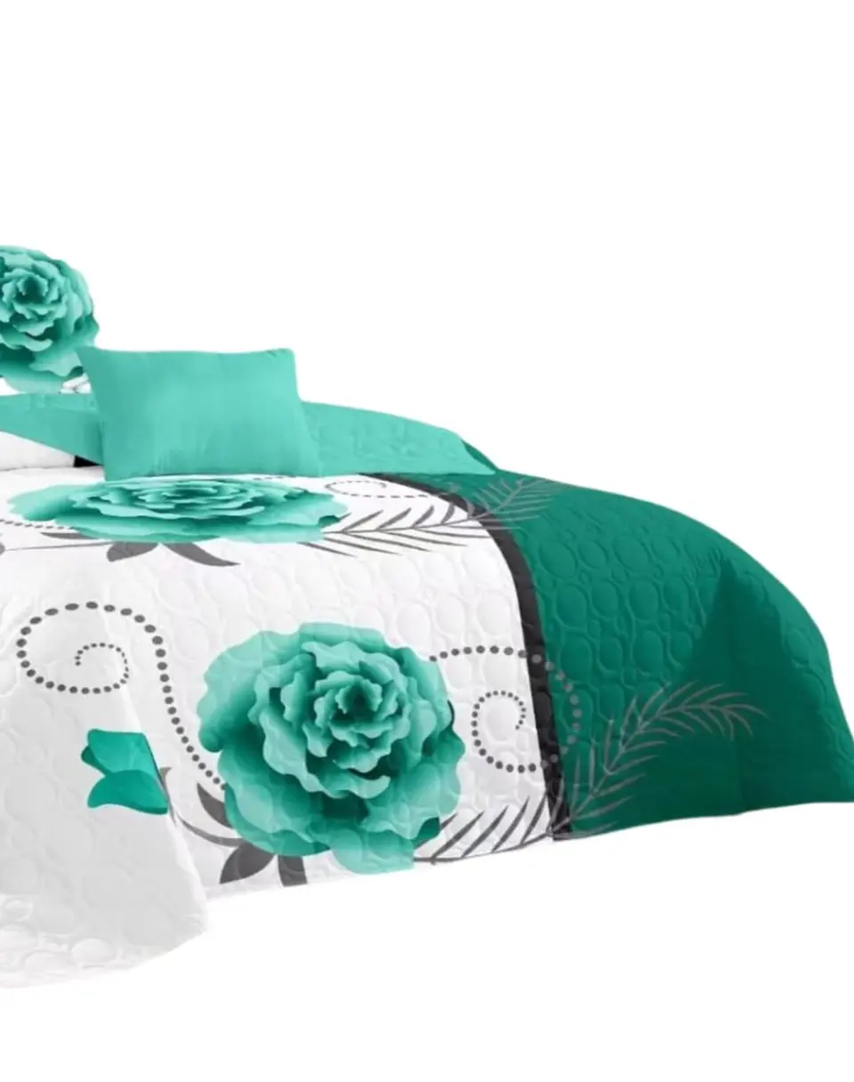 Cubrecama Quilt King para Verano y Primavera C1 1