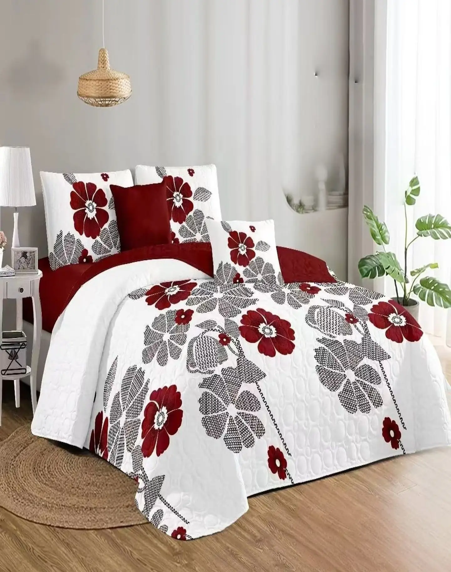 Cubrecama Quilt King para Verano y Primavera C10 3