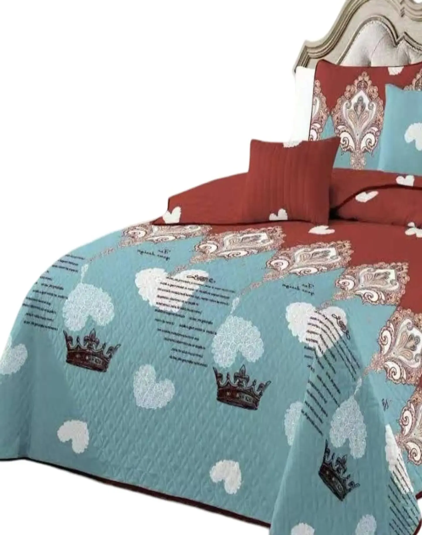 Cubrecama Quilt King para Verano y Primavera C26 2