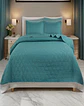 Cubrecamas Quilt Plaza y Media con Pompones B4 - Miniatura 3