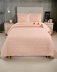 Cubrecamas Quilt Plaza y Media con Pompones B9 - Miniatura 3
