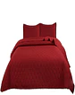 Cubrecamas Quilt Plaza y Media con Pompones B10 - Miniatura 1