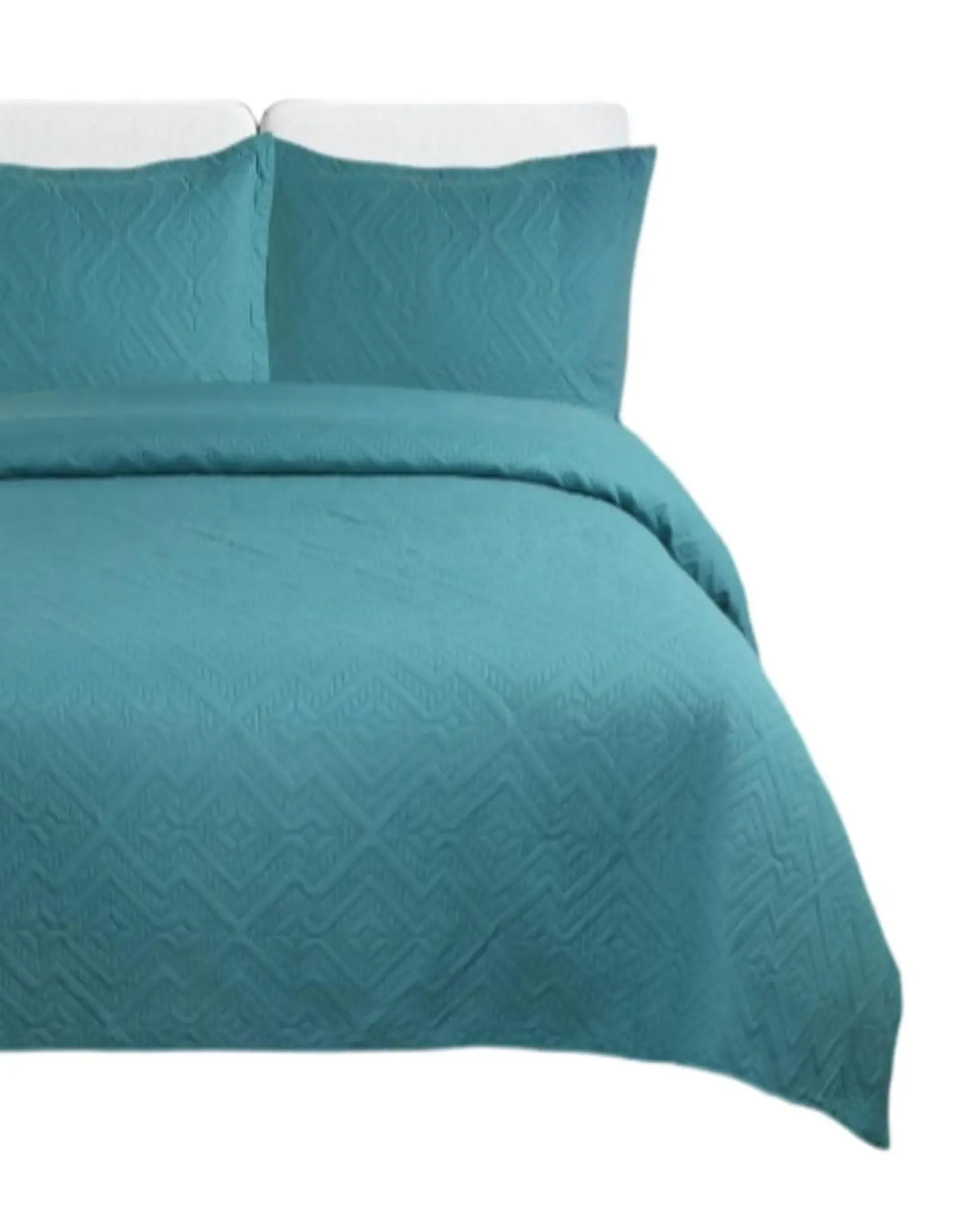 Cubrecama Quilt Unicolor Verano Dos Plazas Ligero E1 1