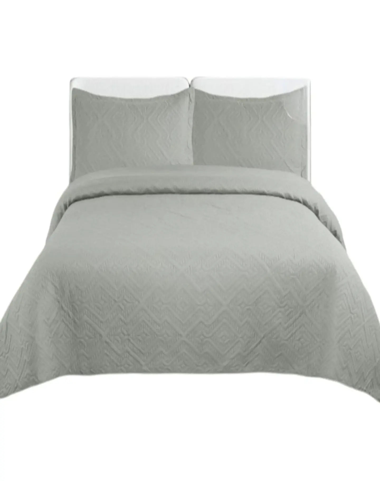 Cubrecama Quilt Unicolor Verano Dos Plazas Ligero E2 2