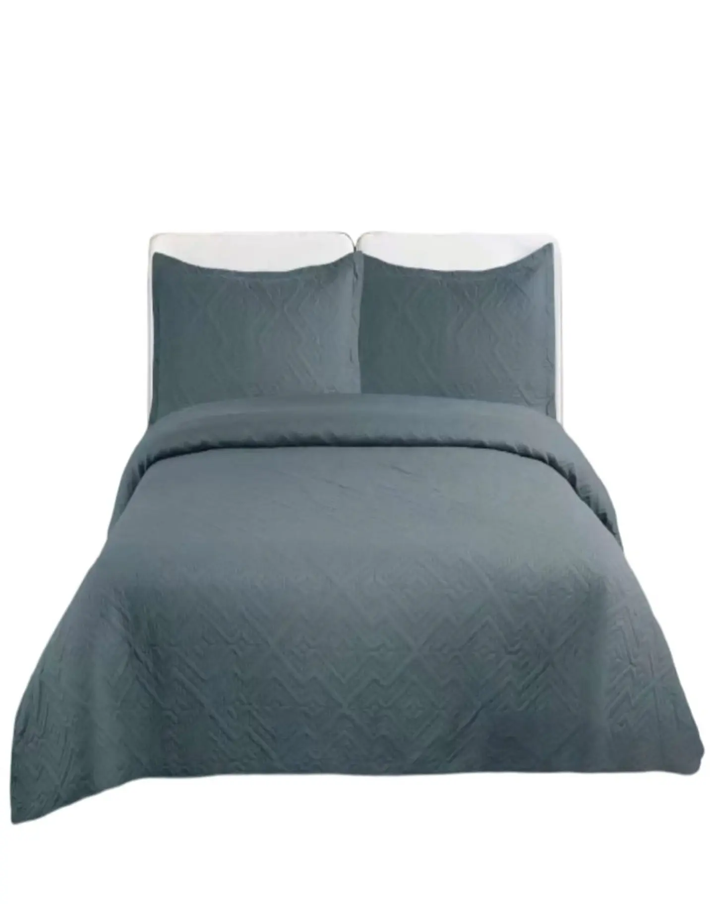 Cubrecama Quilt Unicolor Verano Dos Plazas Ligero E5 1