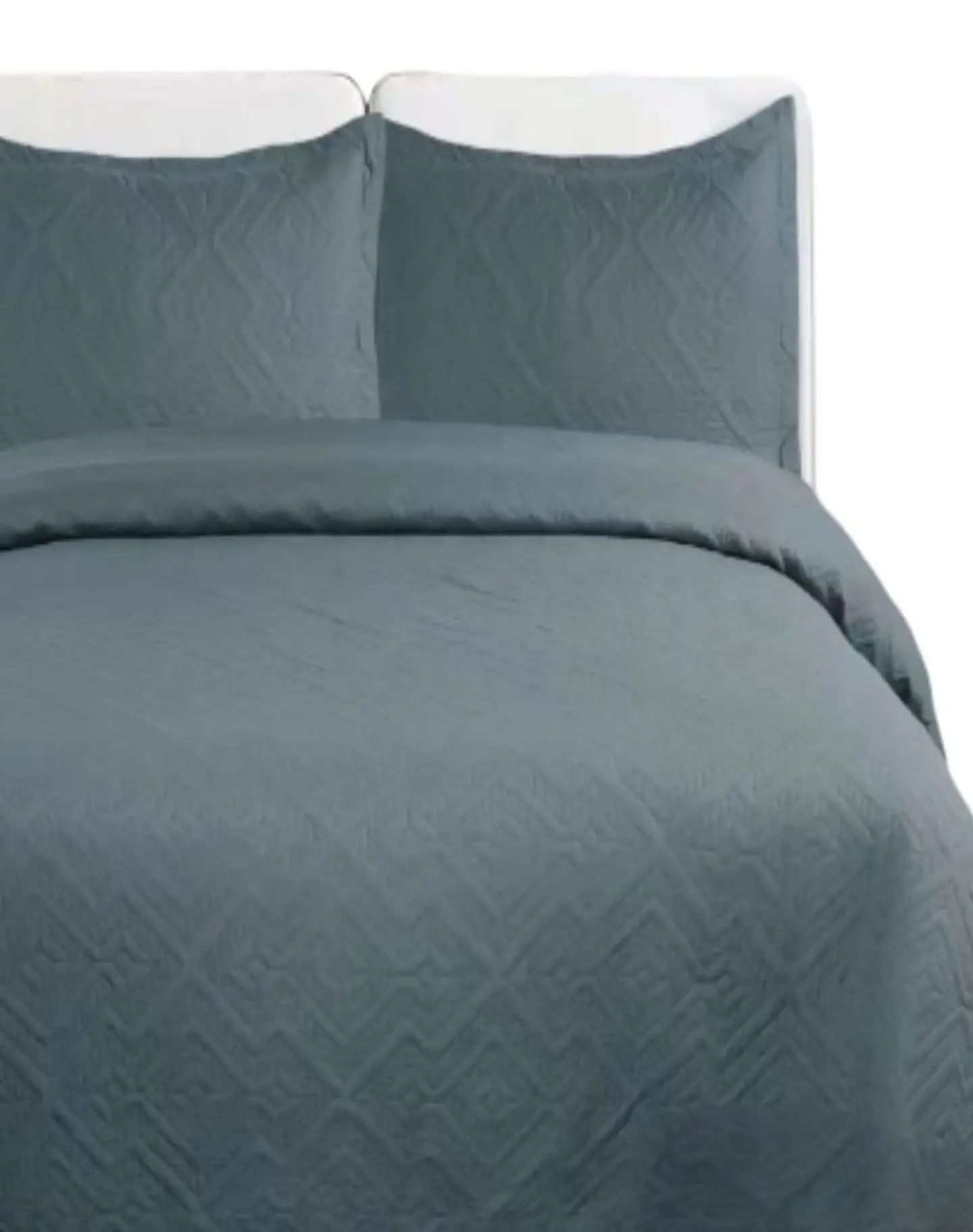 Cubrecama Quilt Unicolor Verano Dos Plazas Ligero E5 2