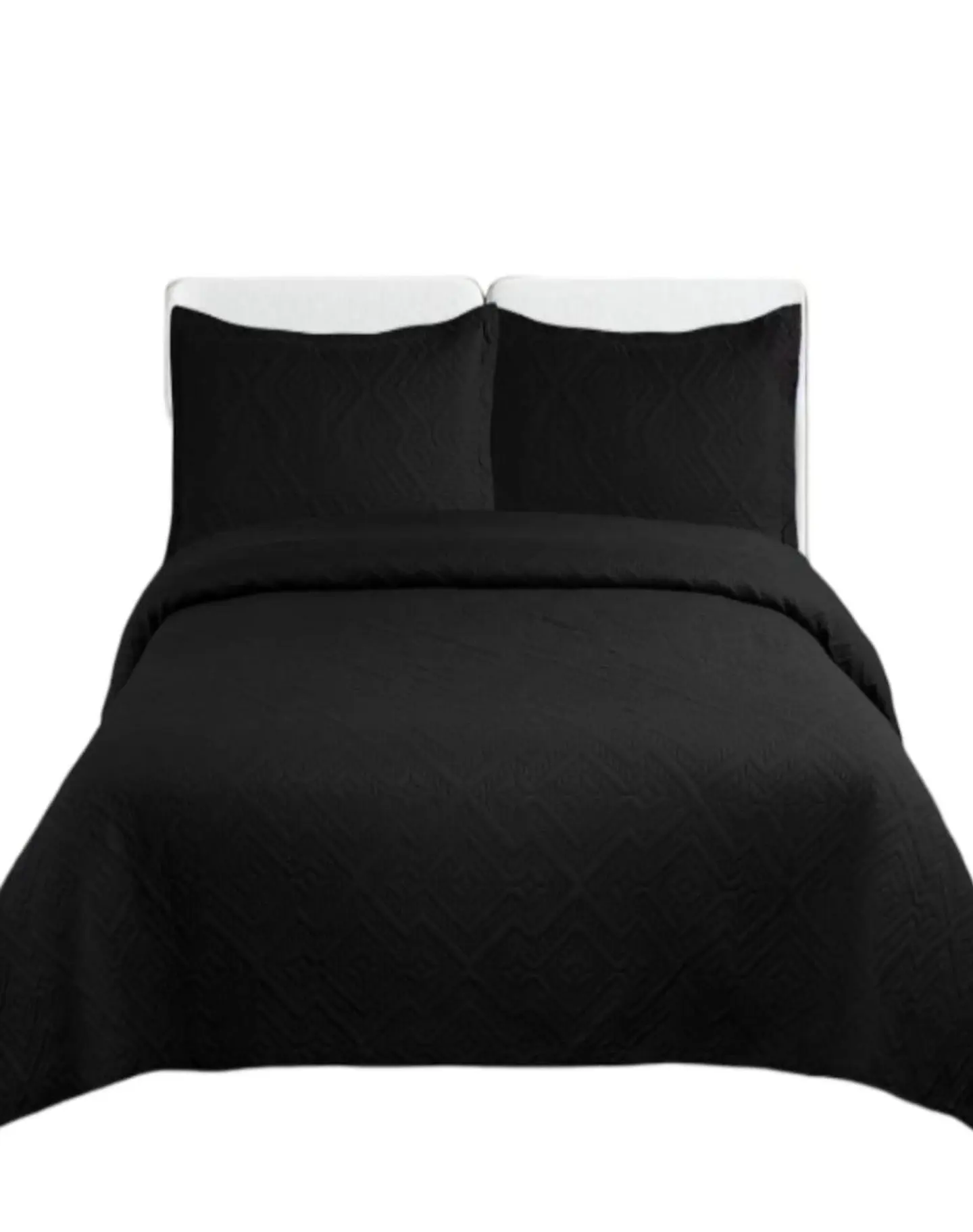 Cubrecama Quilt Unicolor Verano Dos Plazas Ligero E6 2