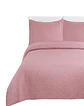 Cubrecama Quilt Unicolor Verano Dos Plazas Ligero E7 - Miniatura 1
