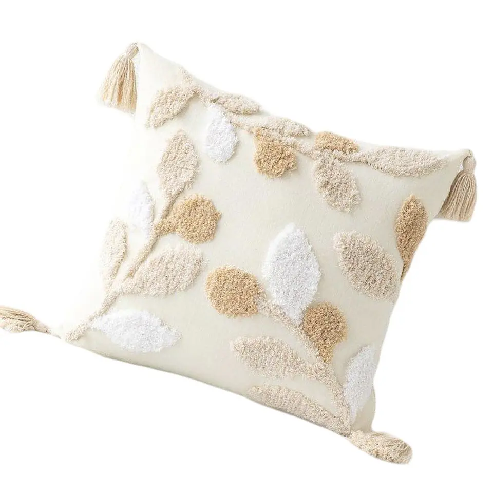 SET 4 FUNDA PARA COJIN MODELO BOHO 45X45 C6 3