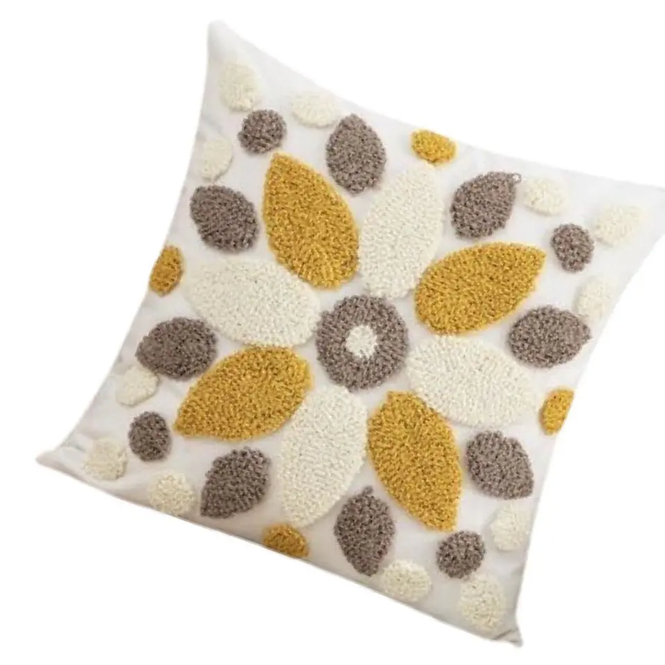 SET 4 FUNDA PARA COJIN MODELO BOHO 45X45 C9 3