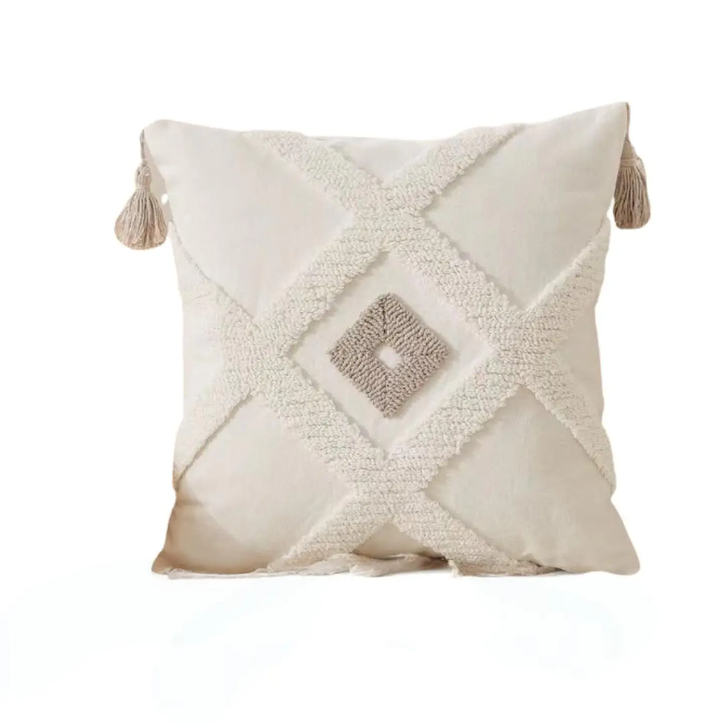 SET 4 FUNDA PARA COJIN MODELO BOHO 45X45 C13 2