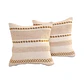 SET 4 FUNDA PARA COJIN MODELO BOHO 45X45 C15 - Miniatura 2