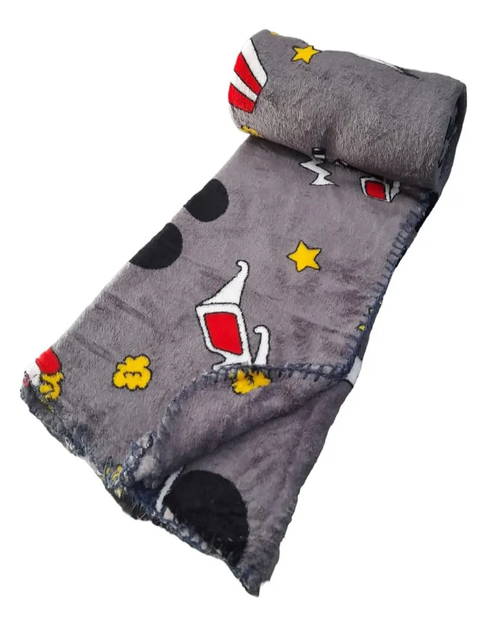 Manta Infantil Niño Diseño Animado 127x152 Suave 19o3 1