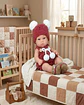 Muñeca Baby So Lovely Realista con Ropa de Peluche Azul 31 cm - Miniatura 1