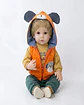 Bebé Reborn Muñeco Realista con Accesorios y Ropa de Tela Suave 55 cm - Miniatura 6