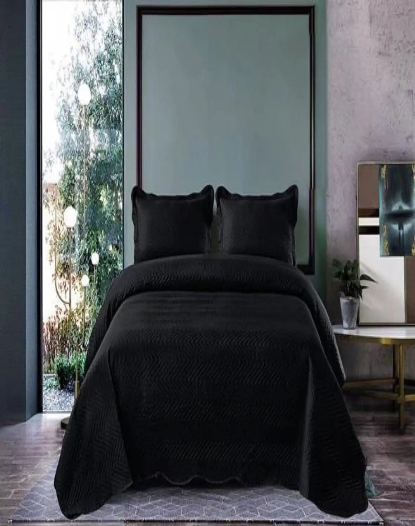 Cubrecama Quilt Plaza y Media Verano Unicolor 11n03 3