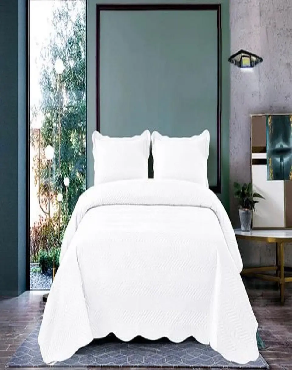 Cubrecama Quilt Plaza y Media Verano Unicolor 11n05 3