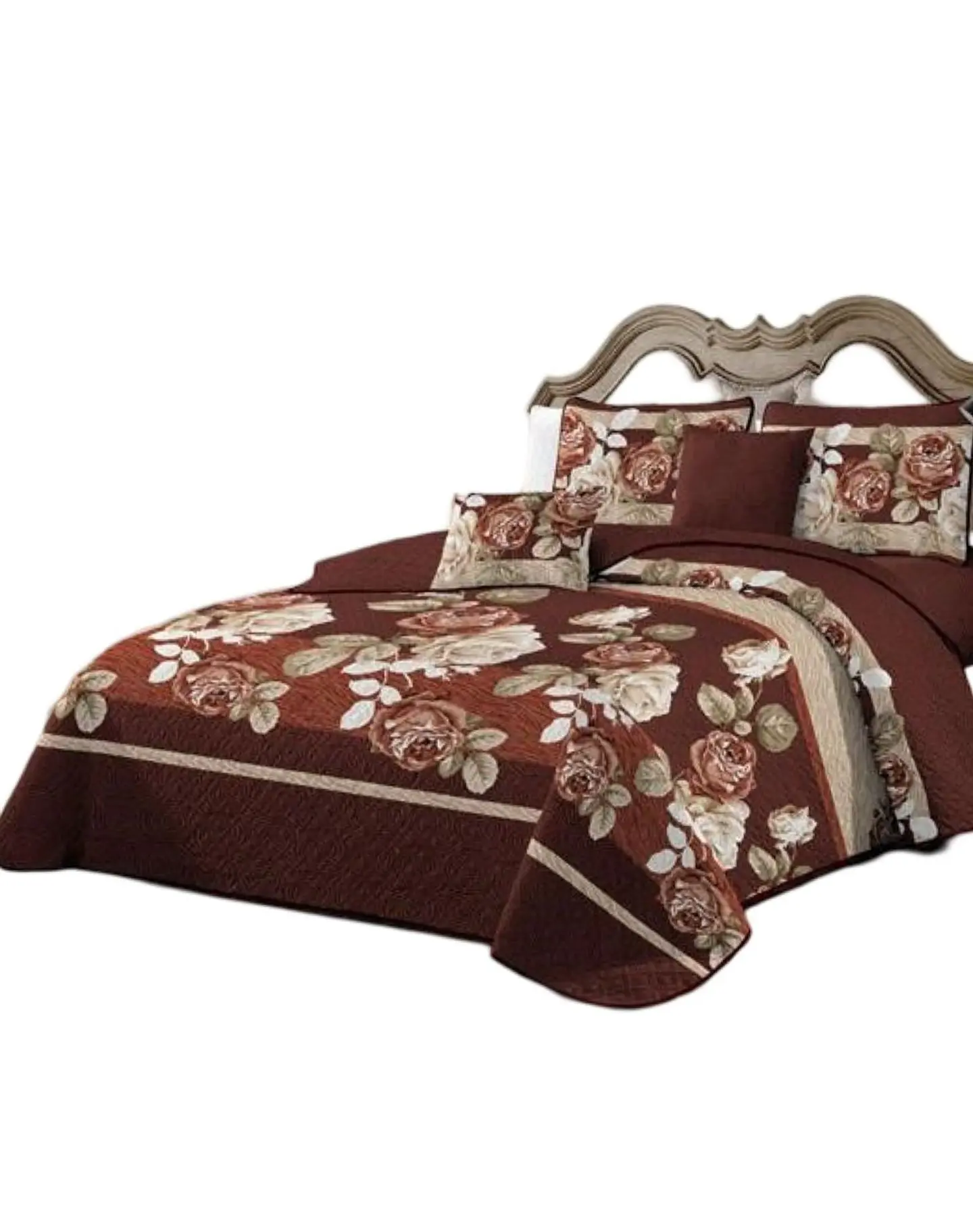 Cubrecama Quilt Plaza y Media Verano Fresco 11n06 2