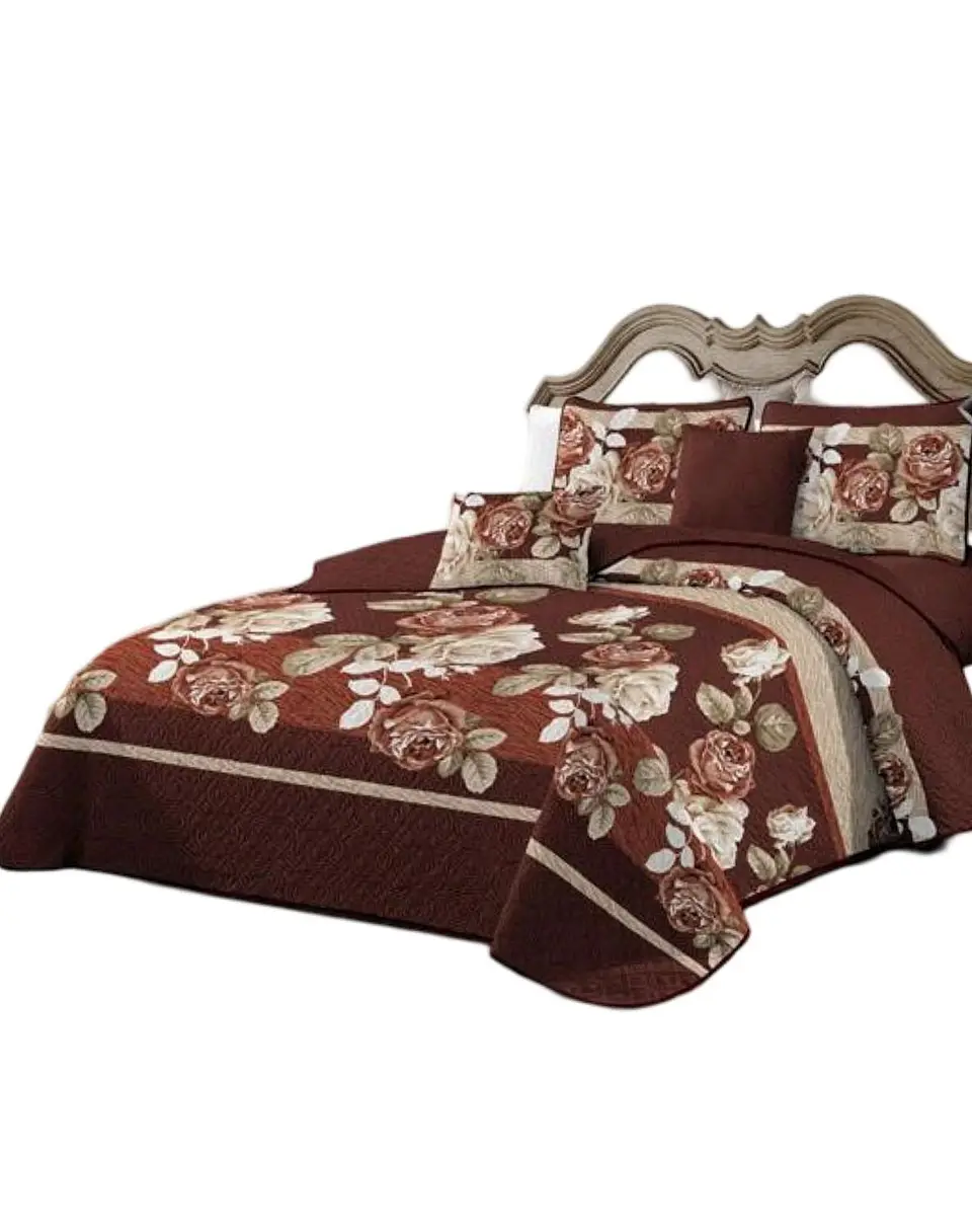 Cubrecama Quilt Plaza y Media Verano Fresco 11n06 2
