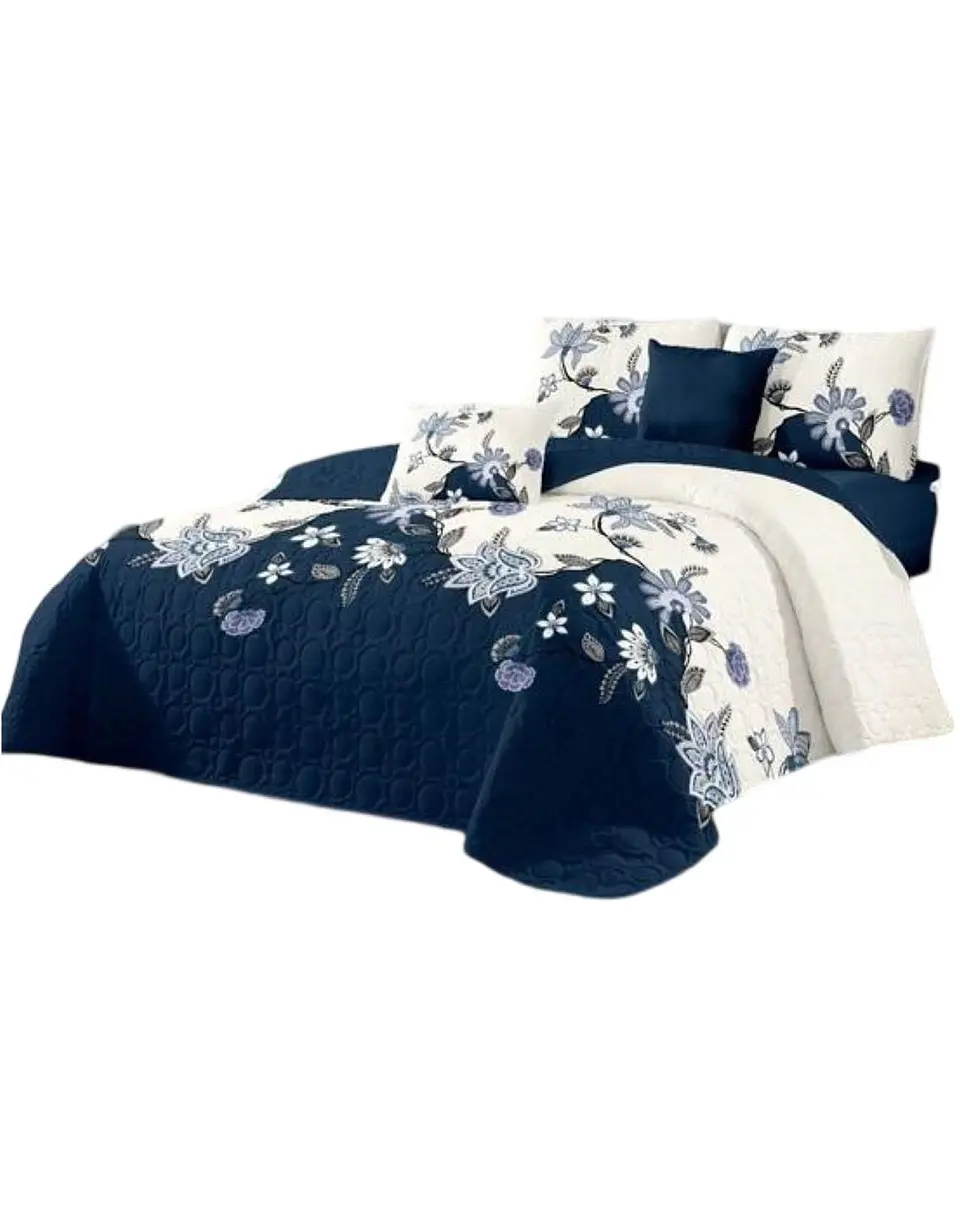 Cubrecama Quilt Plaza y Media Verano Fresco 11n26 2
