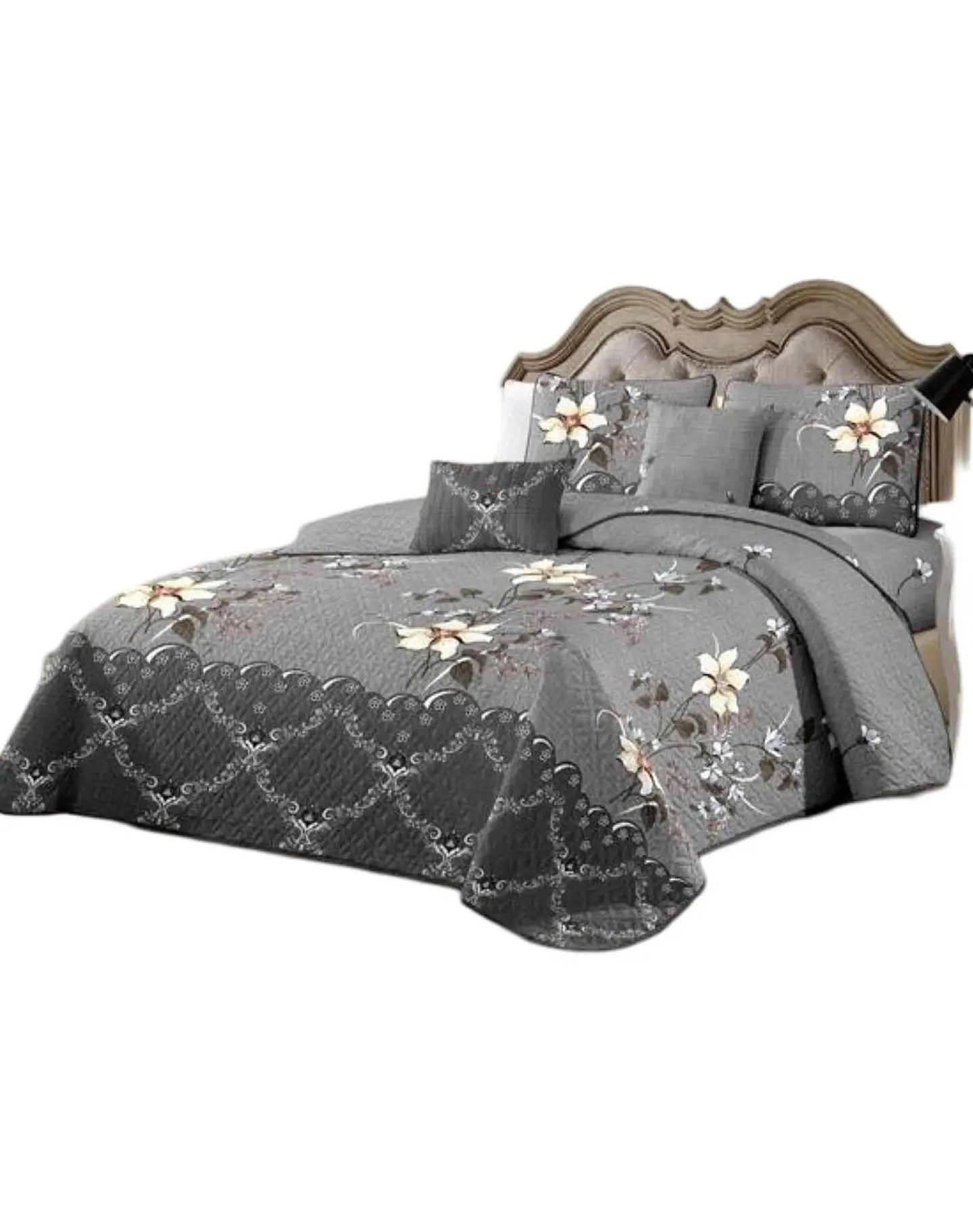 Cubrecama Quilt Plaza y Media Verano Fresco 11n33 2