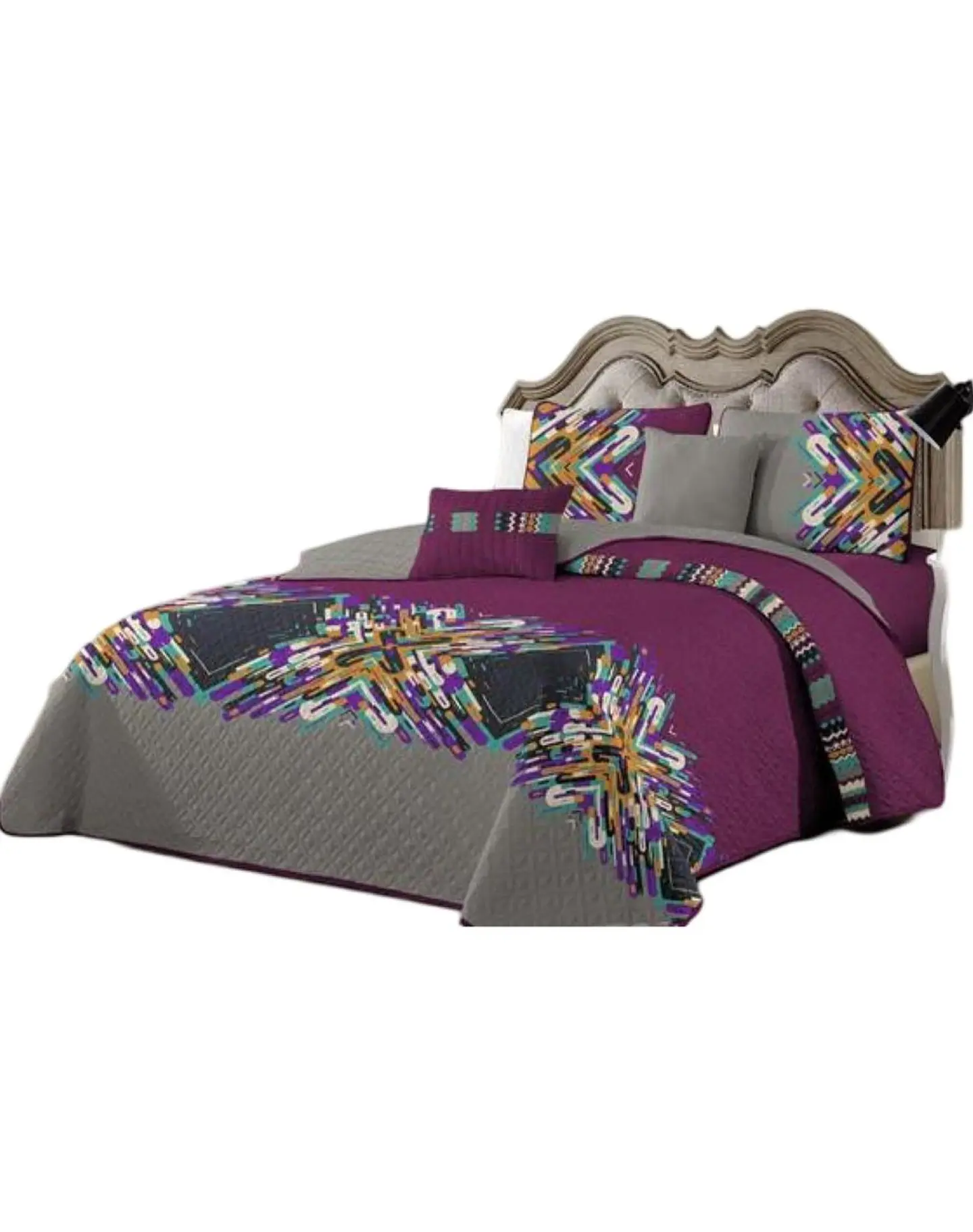 Cubrecama Quilt Plaza y Media Verano Fresco 11n45 2