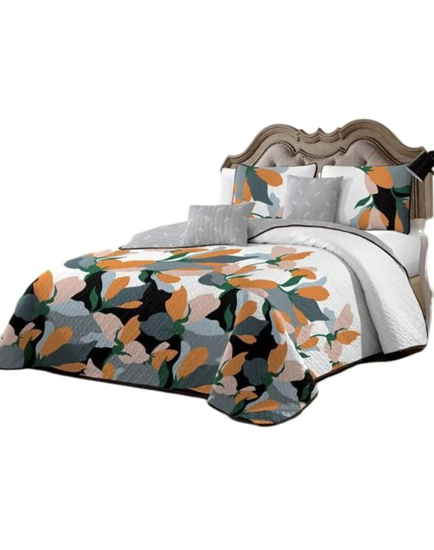 Cubrecama Quilt Plaza y Media Verano Fresco 11n47 2