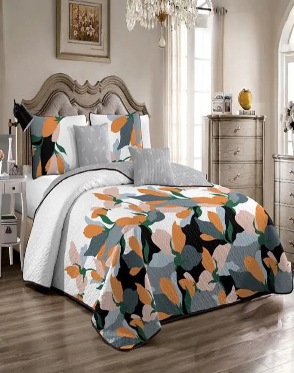 Cubrecama Quilt Plaza y Media Verano Fresco 11n47 3