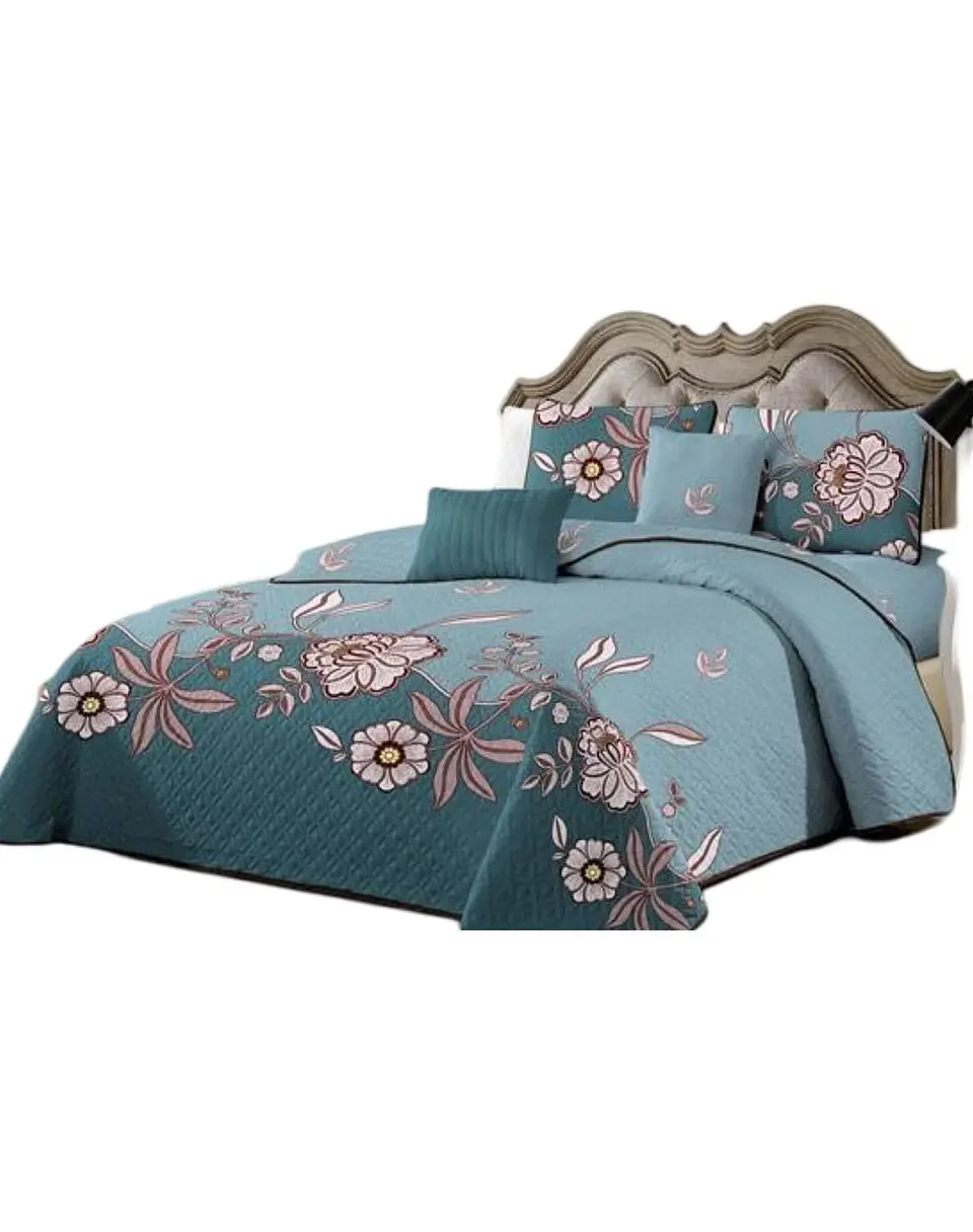 Cubrecama Quilt Plaza y Media Verano Fresco 11n48 2