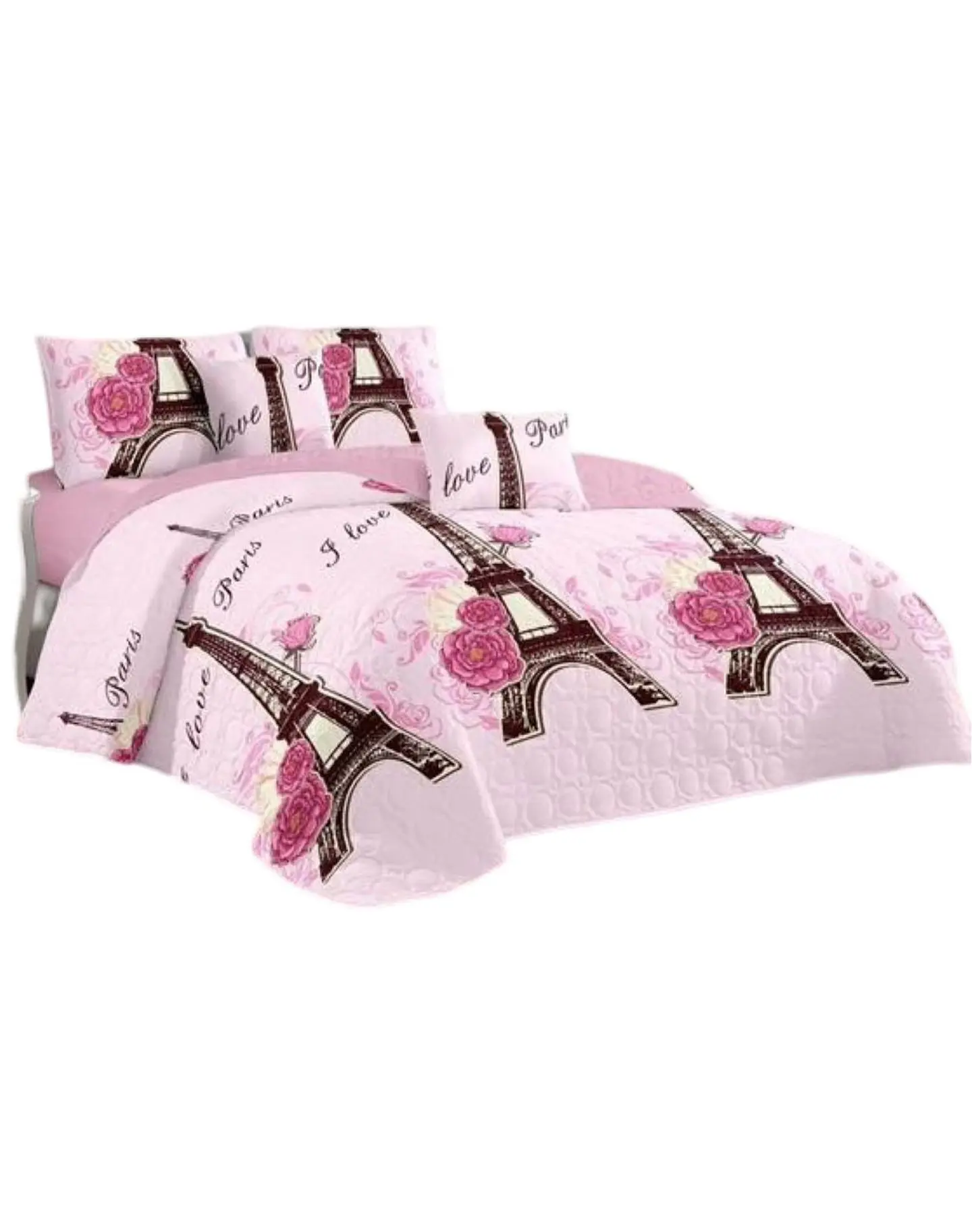 Cubrecama Quilt Plaza y Media Verano Fresco 11n52 2