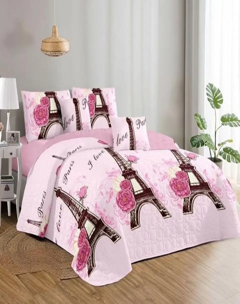 Cubrecama Quilt Plaza y Media Verano Fresco 11n52 3