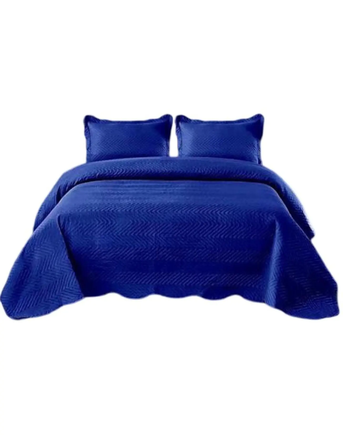 Cubrecama Quilt 2 Plazas+2 Fundas Verano Unicolor 13n01 1