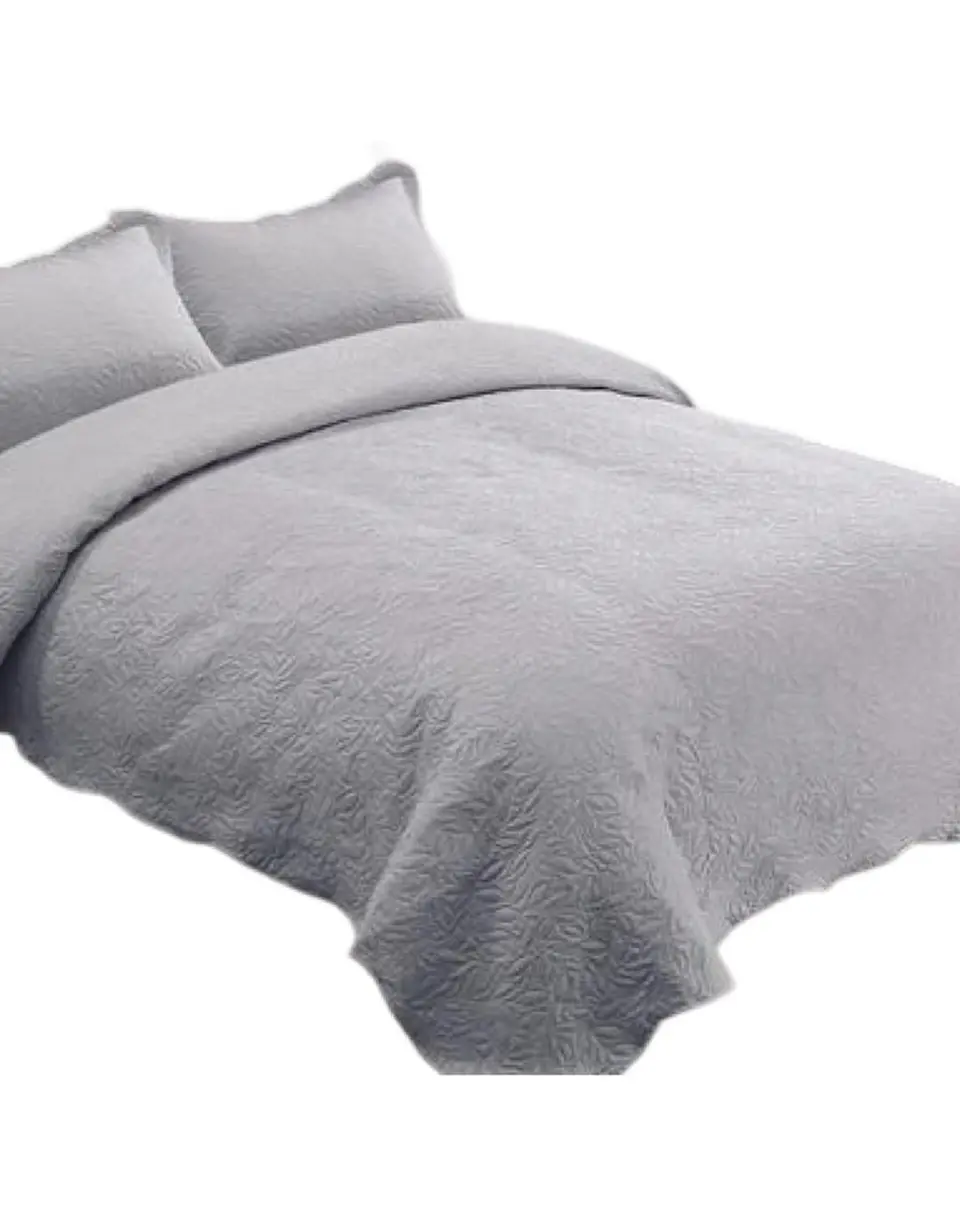 Cubrecama Quilt 2 Plazas+2 Fundas Verano Unicolor 13n03 2